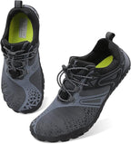 L-RUN Barefoot Water Shoes Women Mens Aqua Sock Athletic Hiking Water Sports Shoes for Swim Beach Pool Sand Diving Walking
