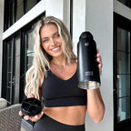 BOTTLE BOTTLE 40 oz sports water bottle stainless steel insulated water bottle with straw and pills holder