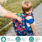 Pawtong10oz Soup Thermo for Hot Food Kids Insulated Food Jar,Thermo Hot Food Lunch Container, Width Mouth Stainless Steel Lunch Box for Kids with Spoon (Green)