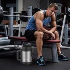 Sports Water Jug - Gallon Water Bottle - Insulated Stainless Steel Bottle for Gym, Workouts, Basketball, Football, Soccer - Keep Water Cold for Up To 24 Hours - 108Oz (StainlessSteel)