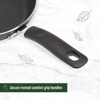 Goodful Ceramic Nonstick Pots and Pans Set, Premium Ceramic Coating Made without PFOA, PTFE or PFAS, Dishwasher Safe, 12-Piece, Charcoal Gray