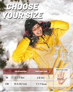 RIGWARL Thick Gloves for Men Women，Touch Screen Gloves ，Autumn and Winter Outdoor Sports Cycling Gloves for Ski Hiking Running