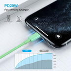 2 Pack [ Apple MFi Certified ]iPhone Charger 6ft,Long Lightning to USB Cable 6 Feet,Fast Apple Charging Cable Cord 6 Foot for iPhone 14/14 Max/13Pro Max/12Mini/11Pro/11/XS/XR/8/7/6s/iPad,Air Original