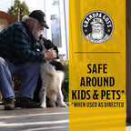 Grandpa Gus's Natural Ant Roach Spider Killer Spray, Fast-Acting Plant-Based Insect Control, Safe for Kids Pets, Indoor Outdoor Use, Non-Greasy, Fresh Scent, 16 fl oz