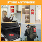 Emergency Fire Blanket, 1 Pack Fiberglass Flame Retardant Fire Blankets Emergency for Home, Kitchen, Car, Office, Grill, 39.4X 39.4inch Fire Extinguisher Blanket