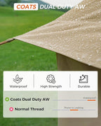 KingCamp Canvas Bell Yurt Tents, 4 Seasons Large Waterproof & Windproof Luxury Glamping Tent w/Stove Jack for Family Outdoor Camping, Hunting, Parties