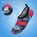 ANLUKE Womens Mens Water Shoes Barefoot Quick-Dry Aqua Socks for Beach Swim Surf Water Sport
