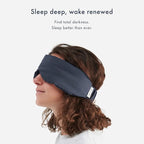 Infinity Travel - Bamboo Sleep Mask - Silky Soft Eye Mask - Comfortable - 100% Light Blocking Night - Machine Washable (Purple)