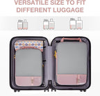 BAGSMART 6 Set /4 Set/2 Set Compression Packing Cubes for Travel, Lightweight Luggage Organizer Bags, Durable Space Saver Bags Travel Essentials