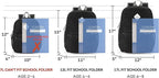 mibasies Kids Backpack for Boys 5-9: Large Boys Backpack for Elementary School