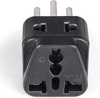 OREI Switzerland Power Plug Adapter, 2 in 1 USA Grounded Connection - Universal Socket - Type J - 4 Pack - Perfect for Cell Phones, Laptops, Chargers & More