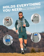 Running Vest for Women and Men, Hydration Running Backpack, Runners Vest, Hydration Vest for Walking, Marathon, Hiking