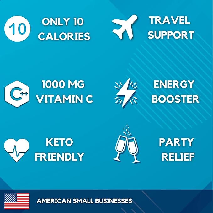 HydroMATE Electrolyte Powder Peach Tea Hydration Packets Low Sugar 30 Count