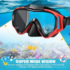Snorkeling Set for Kids, Full Dry Snorkeling Mask Set for Adults, Anti-Fog Protection, Unisex,HD Panoramic View, Snorkeling Gear for Kids 4-14 Age
