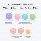 Naisture x Frida Kahlo 15 Min Pamper Me Kit Korean Spa Skincare Gift Set for Women - Head to Toe with Hair, Face, Eye, Hand, Foot Masks & Bonus Item (8 pcs)