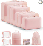 11 Set Packing Cubes for Travel, Gifts for Women Mom,Anti-Tearing Suitcase Organizer,OlarHike Vacation Essentials & Accessories for Cruise Ship