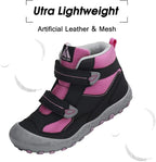 Mishansha Kids Hiking Boots Toddler Girls Boys Hiking Shoes Water-Resistant Anti-Collision Non-Slip Athletic Outdoor Trekking Boots