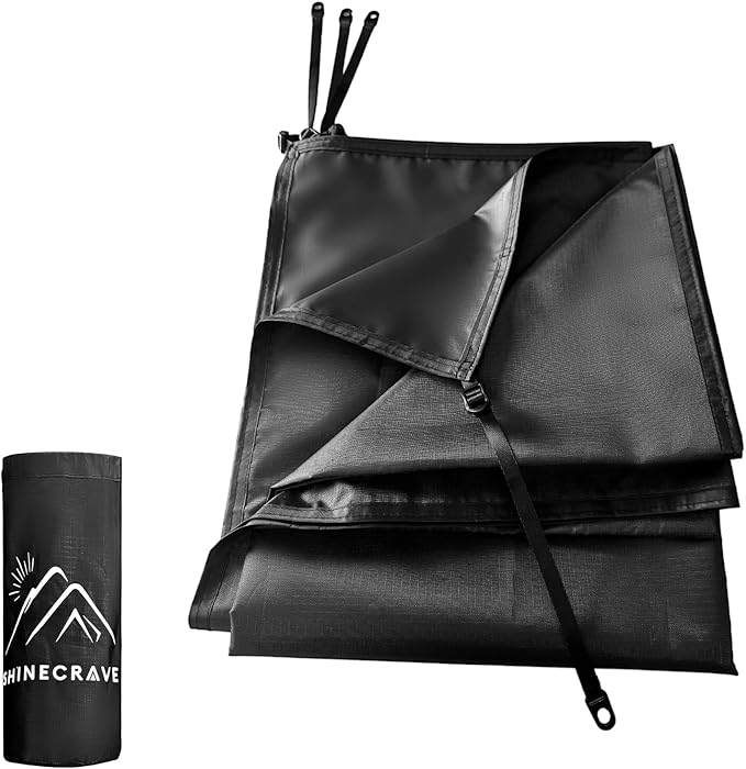 Premium Tent Footprint, PU3000,300D Oxford Ripstop Fabric, Durable ,Tarp Ground Sheet for 2 Person Backpacking Tent Floor Protector for Hiking, Camping, Beach and Picnic (Rectangle(90.6" L x 59" W)