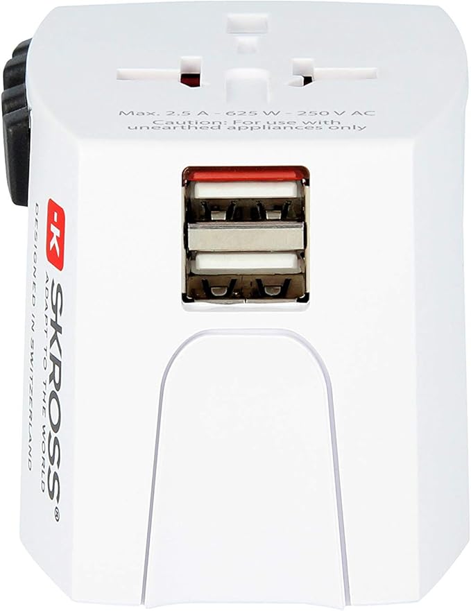 SKROSS 1.302930 World Adapter MUV USB