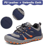 Mishansha Boy's Girl's Hiking Shoes Low Top Sneakers Outdoor Trekking Walking Climbing Running Shoes