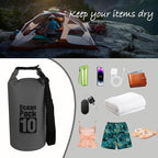 Dry Bag Waterproof Backpack 5L/10L/20L/30L Roll Top Waterproof Bag,Floating Dry bags for Kayaking,Swimming,Boating,Camping,Beach.