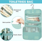 BAGAIL 4 Set/6 Set/8 Set Compression Packing Cubes Travel Accessories Expandable Packing Organizers(HalfMesh,8-DustyBlue)