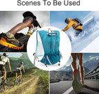 Lightweight Hydration Vest With 1.5L Water Bladder - Breathable Backpack for Running, Cycling, Hiking, Marathon - Men Women (0001 Purple)