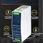12VDC Power Supply NDR 120W DIN Rail Power Supply Switch Switching Converter DC (Input 100-240VAC Output 12VDC 50/60HZ 12V 10A)