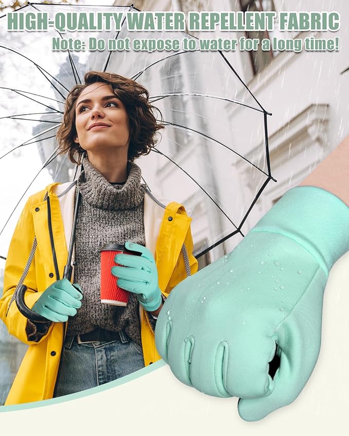 RIGWARL Gloves for Cool&Cold Weather Waterproof, Winter Gloves for Men Women Touch Screen