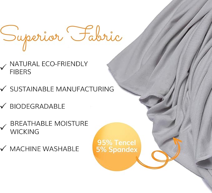 Happyluxe Escape Sleep Mask - Buttery Soft Airplane Eye Mask for Sleeping or Napping in Bed. Machine Washable. - Silver Gray, Made in USA