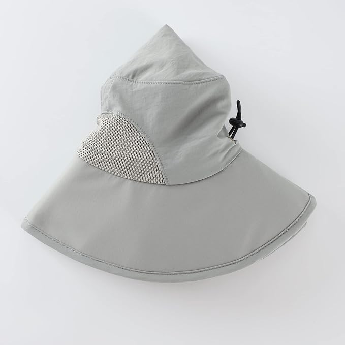 Home Prefer UPF50+ Mens Sun Hat Wide Brim Fishing Hat for Men UV Protection Womens Beach Bucket Hat for Golf Hiking Gardening