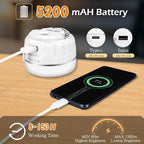 Sinvitron LED Camping Lantern Rechargeable with Remote Control - 1000LM 150H Runtime Tent Light, 5200mAh Water-Resistant Emergency Light for Hurricane Power Outages, Hiking Home