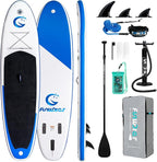 FunWater Stand Up Paddle Board Ultra-Light Inflatable Paddleboard with SUP Accessories for Adults & Youth of All Skill Levels