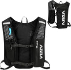 Azarxis Running Water Bottles Flask BPA Free Leakproof Hydration Vest Packs Waist Belt Replacement for Triathlon Marathon Hiking Cycling Climbing Runner