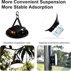 10000mAh 4000LM Flashlight Portable LED Camping Lantern Rechargeable Light 30W with Digital Power Display and Magnet , IPX5 Waterproof Tent Lights Power Failure Emergency Light