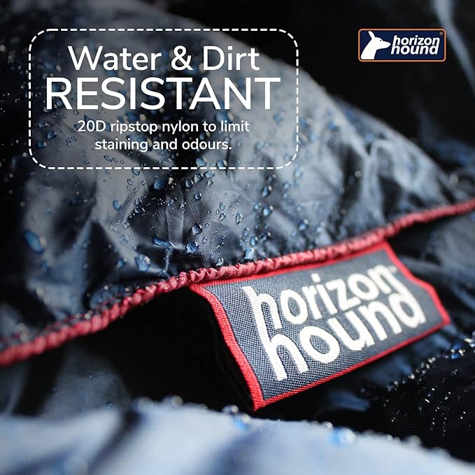 Horizon Hound Down Camping Blanket - Outdoor Travel Quilt | Sustainable, Insulated, Lightweight & Warm Gear for Sleep, Camping, Stadium, Hiking & Festivals | Water Resistant, Packable & Compact