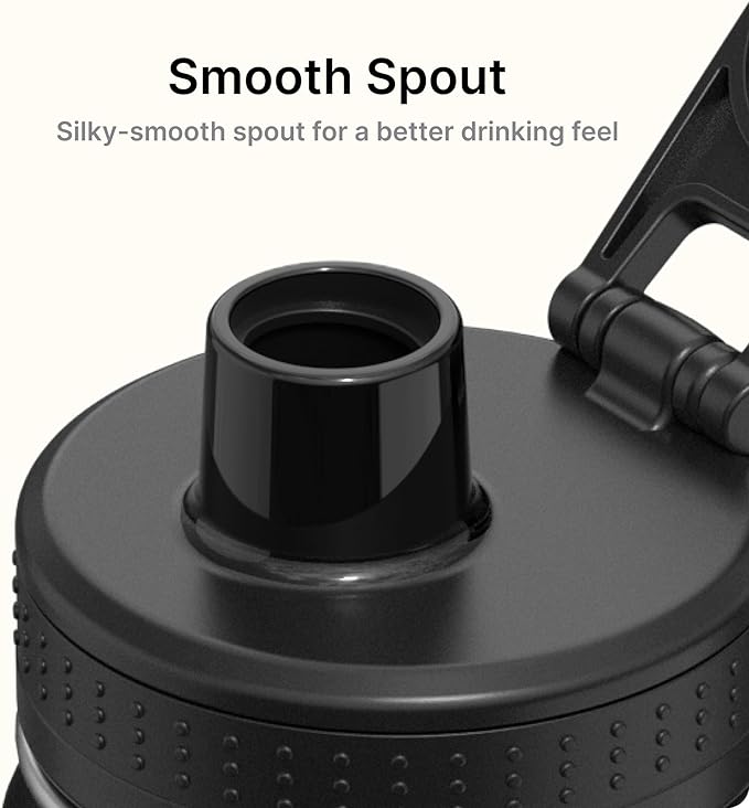 Insulated Water Bottle-18 oz Stainless Steel Vacuum Wide Mouth Sports Flask with Silicone Boot-Reusable Metal Leak Proof Travel Water Bottle Boys, BPA-Free(Grass Green)