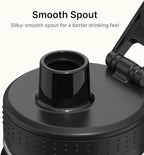 Insulated Water Bottle for School-18 oz Stainless Steel Vacuum Wide Mouth Sports Water Bottle with Silicone Boot-Reusable Metal Leak Proof Travel Water Flask (Apple Green)