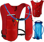 Running Vest for Women & Men, Lightweight 150g Hydration Backpack, 6L Pack for Trail Running, Marathon, Hiking, Cycling, Jogging, Adjustable Fit