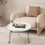 Home or Outdoor Multi-Functional Folding Portable Space-Saving Table (White)