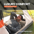 ANGORA BRANDS Lightweight Outdoor Sleeping Pad | Compact Travel Sleeping Mat for Backpacking, Hiking, or Camping | Portable Sleeping Bed & Camping Accessories | Sleeping Pad by Strotta