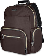 Kenneth Cole REACTION Sophie Backpack, Chocolate Brown, 15" Laptop