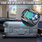 Vomgomfom Travel Duffle Bag for Men,65L 85L 115L Foldable Travel Duffel Bag with Shoes Compartment Overnight Bag for Men Women