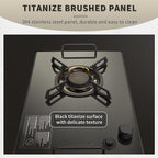 Naturehike Camping Gas Stove for IGT Table, Folding Isobutane Stove with Carry Bag, Portable Camp Stove for Outdoor Car Camping Cooking Tailgating