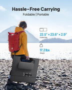 BLUETTI Elite 30 V2 Solar Generator with 200W Solar Panel (Ships Separately), 288Wh Portable Power Station, 600W AC Outlets (1500W Power Lifting), LFP Battery Backup for Camping, Home, Emergency