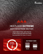 romision Thermal Underwear for Men Long Johns Fleece Lined Hunting Gear Bottom Top Set Base Layer for Cold Weather Gift