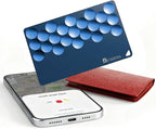 2026 Smart Card Air Tracking Tag | Bluetooth Wallet GPS Tracker | Thin Eco-Friendly Alternative Work with Apple Find my | 6-10 Years Battery | Apple MFi Certified Keys Find Item Locator for Keys, Bags