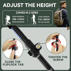 Trekking Poles Collapsible Hiking Poles - 2 Pack Aluminum Hiking Sticks, Lightweight Walking Sticks for Seniors, Men, Women Balance, Tri-Fold Walking Poles for Backpacking by Underwood Aggregator