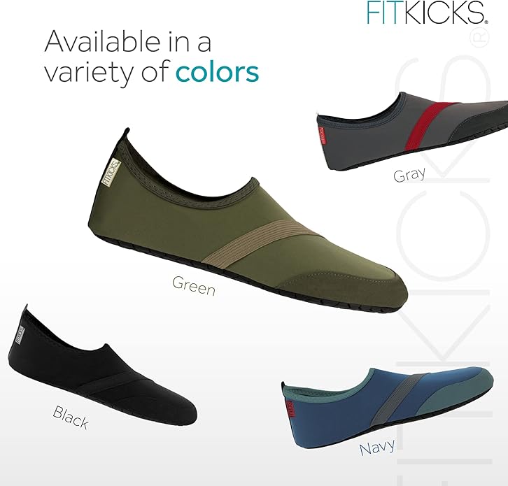 FITKICKS Active Men's Footwear Foldable Water Shoes