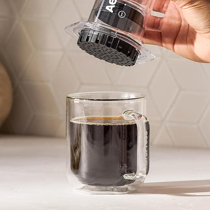 AeroPress Natural Paper Microfilters, AeroPress Coffee Filters, Unbleached Round Paper Filters for Coffee Makers, Must-Have Coffee Accessories, Standard, 2 Pack, 400 Count